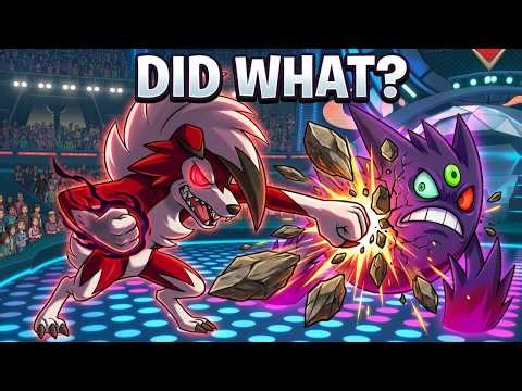 Lycanroc OBLITERATED This Mega Gengar?!| Pokémon Champions