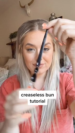 Creaseless Bun Tutorial for Perfect Hair Updos