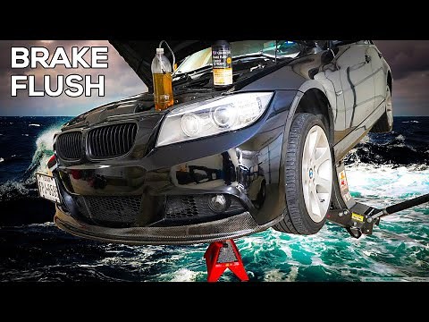 How To Flush The Brake Fluid On Your E90 BMW!