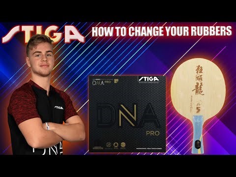 How to change Table Tennis Rubbers