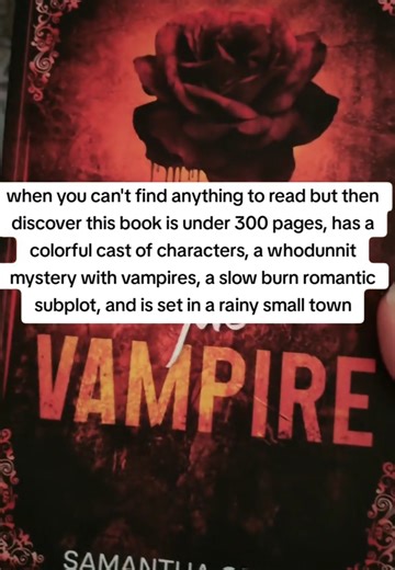 Need something fast to read? with horror and supernatural elements? with a romantic subplot that becomes even more important as the story unfolds? 📚Obey The Vampire by Samantha Cross #cozyhorror #horrorbookrecs #horrorromance #gothicromance #bookrecommendation