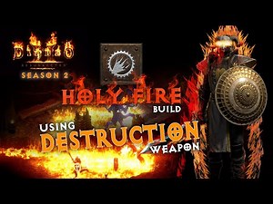 D2R Holy Fire Paladin / Destruction / Dragondin Build 2.5