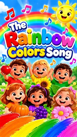 🌈 The Rainbow Colors Song | Learn Colors for Kids 🌈