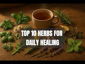 Top 10 Herbs for Daily Healing | Nature’s Secret Remedies for Body & Mind 🌿