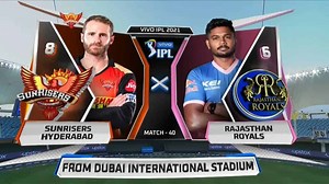 IPL 2021 M40: SRH vs RR – Match Highlights | IPLT20