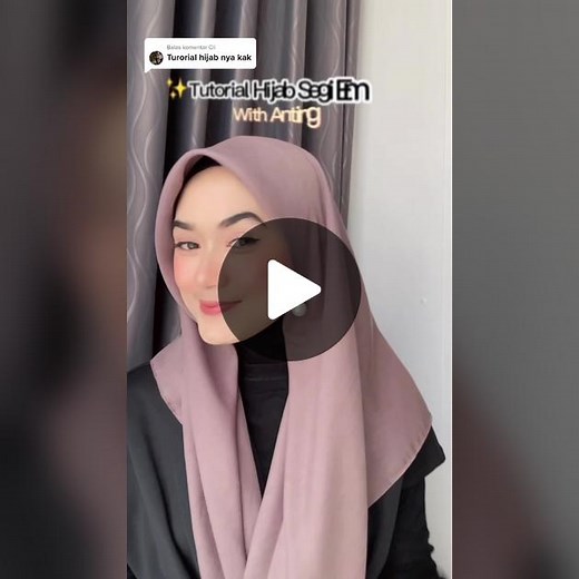 Tutorial Hijab Pakai Anting: Gaya Elegan