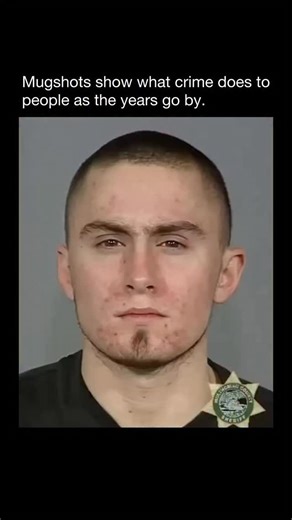 Purely History on Instagram: "This man’s mugshots over the years show a striking transformation. With each arrest, his face carried more ink, the designs grew louder and his expression shifted in ways that caught people’s attention online. The viral reaction had little to do with the charges and everything to do with how dramatically he changed over time. It highlights how personal choices, identity and circumstance can reshape someone until the before and after photos barely feel connected."