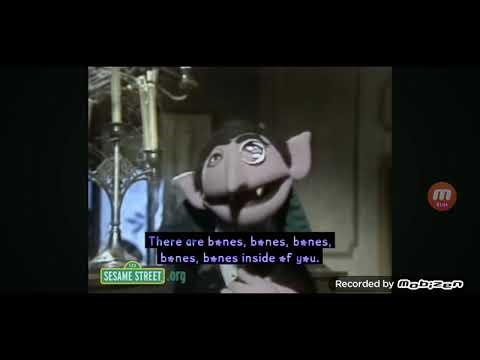 Sesame Street The Count's Bones Song