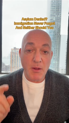 Brad Bernstein on Instagram: "If your asylum case was denied years ago, that does not automatically mean you’re out of options. What matters is: • Why the case was denied • Whether mistakes were made • Whether conditions in your home country have changed • What was filed and what was never reviewed Many people make the worst mistake possible. They ignore old asylum denials and hope immigration forgets. Immigration does not forget. In many cases, the first step is not filing something new. It’s g