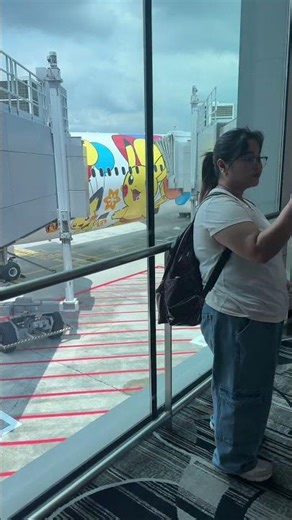 Now boarding a Pokémon plane ✈️⚡ (Flight to Taipei) #realmdiaries