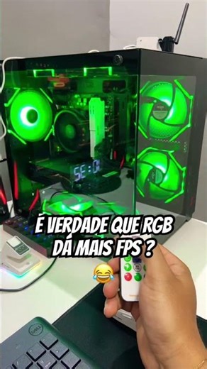 My gaming PC with lots of RGB for more FPS 😂😂😂 #pcgamer #pc #rgb