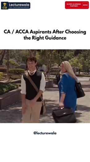 Right Guidance Changes Everything | Lecturewala #acca #castudents #studentlife #shorts