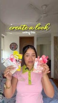 trying MAKEUP SACHETS from Thailand🇹🇭💄 #minivlog