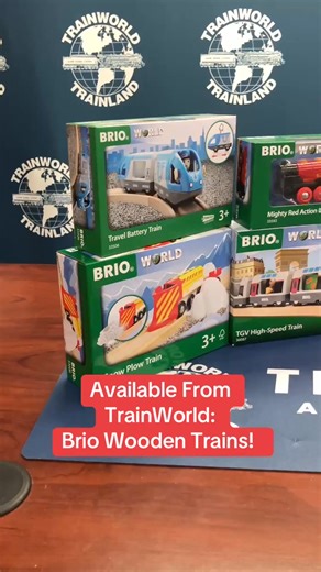 2.1K views · 11 reactions | We carry BRIO; the perfect way to get young engineers into the world of railroading with lots of hands-on fun and engaging action! Order all your Brio needs at TrainWorld.com! https://shorturl.at/UsiWQ #brio #brioworld #briotrains #woodentrains #woodentrainsets #trainworld #trainland #modeltrains #trains #modeltrain #modeltrainlayout #modeltrainhobby #railfan #toytrain #toytrains #trainset #trainsets #ridewithtrainworld | TrainWorld.com | Facebook