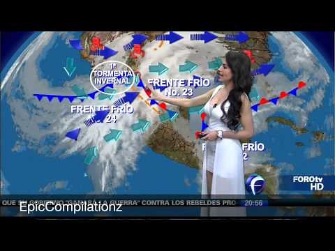 Top 5 Mexican weather girls