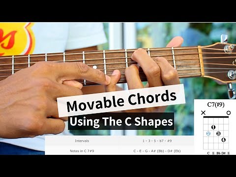 Guitar Theory Lesson - C Shape Movable Chords