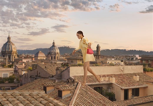 Fly Like Marry Poppins Through Fendi's Latest Campaign of Peekaboo Bag