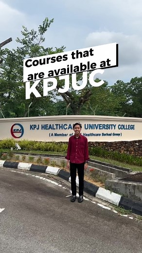 Explore the spectrum of possibilities with KPJUC! Discover an array of exciting courses offered here at our campus. School leavers and aspiring learners, don't miss out! Visit https://www.kpjuc.edu.my/ for more info or follow @KPJUC on TikTok for more exclusive updates! #UniversityCourses #KPJUC #healthcarestudent
