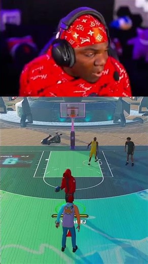 RAPPING WHILE PLAYING 2K IS CRAZY! 😂 #shorts #youtubeshorts #nba2k23