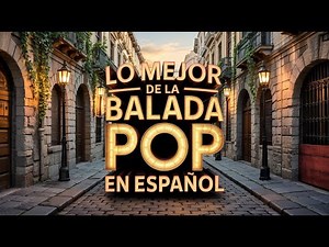 Lo Mejor de la Balada Pop en Español: Un Mix que Te Hará Suspirar