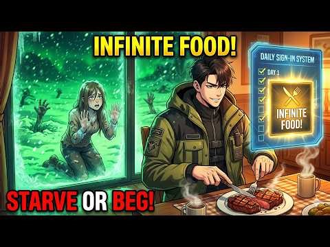 Check-In in Doomsday: Infinite Food at the Start #anime #comics #manhwa
