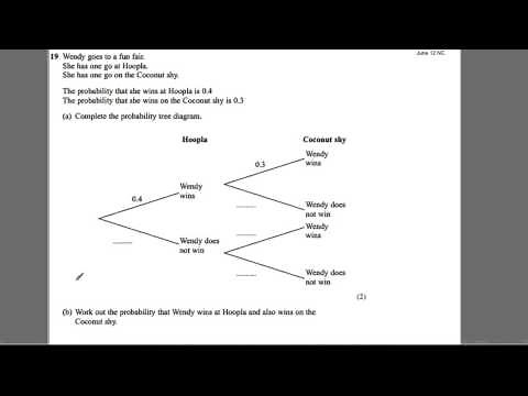 GCSE Revision Video 32 - Probability trees