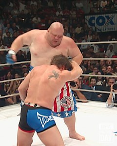 #OnThisDay in 2006: Butterbean took just 29 seconds to get this knockout in PRIDE! | UFC