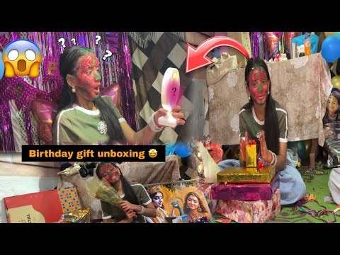 Birthday Gift Unboxing Vlog 🤩🤩\\\\ ajt.vlog7