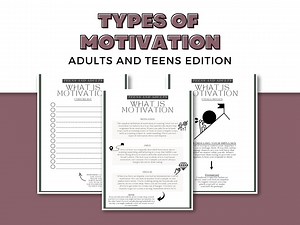 Motivation Worksheet, Digital Download, Productivity, Self Improvement, Self Help, Self Care, Mental Health, Learning, Discipline, Focus - Etsy