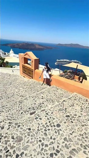 Beautiful Place in Fira, Santorini Greece