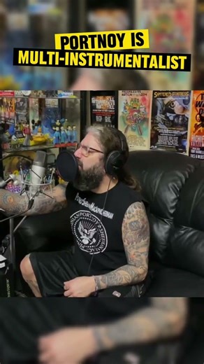 WHEN MIKE PORTNOY PLAYS OTHER INSTRUMENTS #dreamtheater
