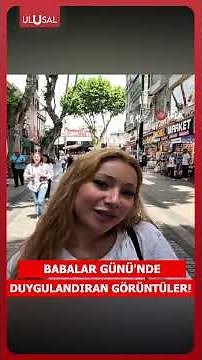 Babalar Günü'nde duygusal anlar! Pendik'te kurulan mikrofon, yüreklerdeki sevgiyi ortaya çıkardı!
