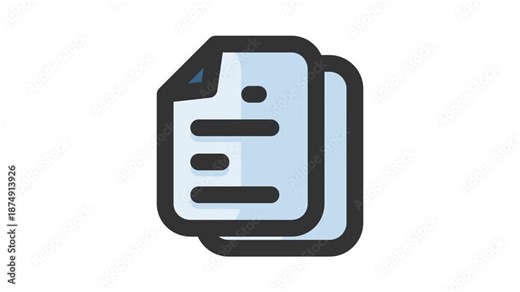 Animated file icon