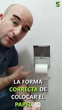 🔥La Gran Pregunta: Cómo Colocar el Papel Higiénico 🧻 #smythacademy #PapelDeVater #shorts
