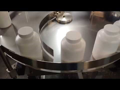 Pharmafill midline powered rotary turntable for bottles