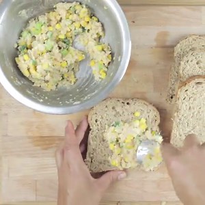 Chickpea ‘Tuna’ Melt - Full recipe http://bit.ly/2ejvqlM | So Vegan