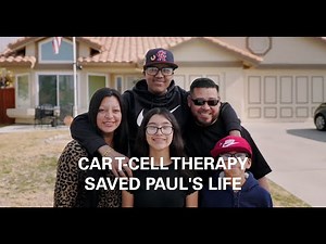 When Paul was Allergic to Chemotherapy, CAR T-Cell Immunotherapy Saved His Life