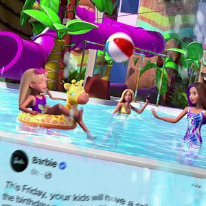 1.3K views · 31 reactions | Splash into an all-new family adventure in Barbie & Chelsea The Lost Birthday, coming to Netflix this Friday! ☀️ | Barbie | Facebook