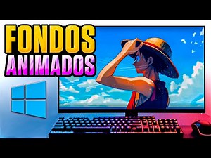Cómo Poner Fondos de Pantalla en Movimiento (ANIMADO) Windows 11,10,8
