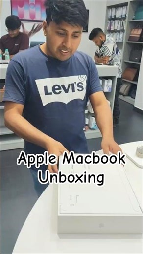 Apple Macbook Unboxing || Thank you Students for support | A childhood Dream #greatful #mathstats
