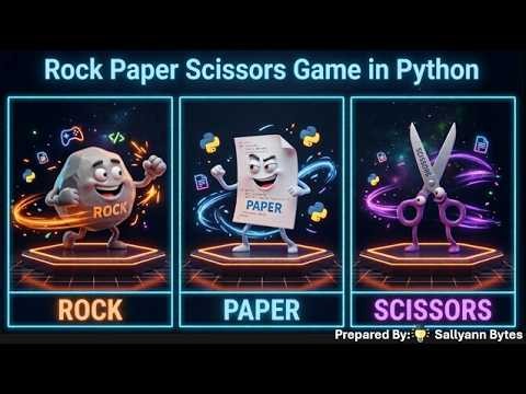 Rock Paper Scissors Game in Python | Python Beginner Project
