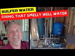 Removing the sulfur smell from well water using the CSI REACTR aeration tank