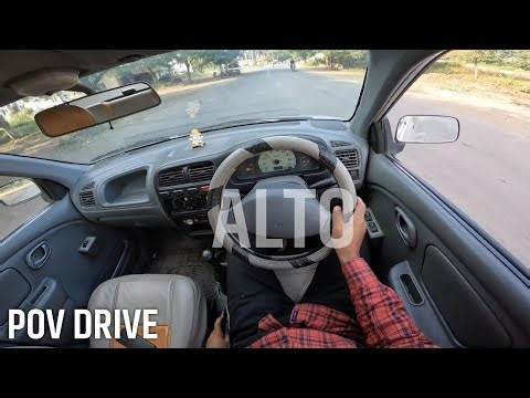 2008 MARUTI ALTO LXI | (796CC 47BHP) POV TEST Drive | Born To Drive