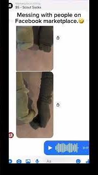 Funny Facebook marketplace convo 😂 #funnyshorts #subscribe