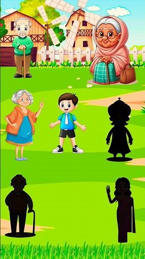 My grandfather | Danish Cartoon | Rahan Cartoon #cartoon #shorts