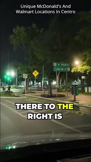 Unique McDonald's and Walmart Locations In Centro