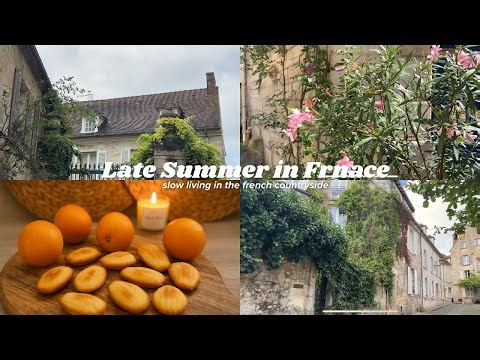Slow Living in French Countryside: Village Strolls, Paris Moments & Baking Madeleines 🌿 🇫🇷