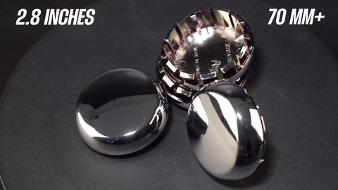 4Pcs Wheel Center Caps for 2005-2013 GMC Wheel Rim, Compatible with Sierra/Yukon/Denali Hub Caps, Silver Outer 83mm(3.27in) Inner 76.4mm(3in)