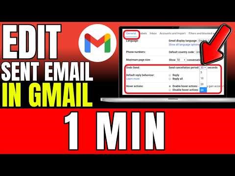 How To Edit Sent Email In Gmail 2026 (Fast And Easy)