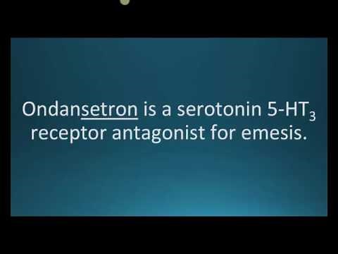 How to pronounce ondansetron (Zofran) (Memorizing Pharmacology Flashcard)
